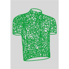Blachere - Décor CYCLE2 POTEAU MAILLOT VERT BIOPRINT