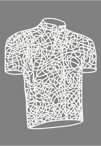 Blachere - Décor CYCLE4 POTEAU MAILLOT BLANC BIOPRINT