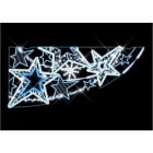 Blachere - Décor ASTRAL POTEAU ETOILE BLANC PUR RECYPRINT LED