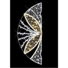 Blachere - Décor COIMBRA PETIT POTEAU VEGETAL BLANC CHAUD RECYPRINT LED