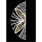 Blachere - Décor COIMBRA PETIT POTEAU VEGETAL BLANC CHAUD RECYPRINT LED