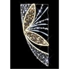 Blachere - Décor COIMBRA POTEAU VEGETAL BLANC CHAUD RECYPRINT LED