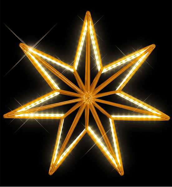 Blachere - Décor STAR 7 a livrer démonté + sachet avec KNOTITGL/KNOTDECOR + K24I