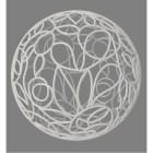 Blachere - Décor SPHERE1 SUSPENSION 3D SPHERE BLANCHE BIOPRINT
