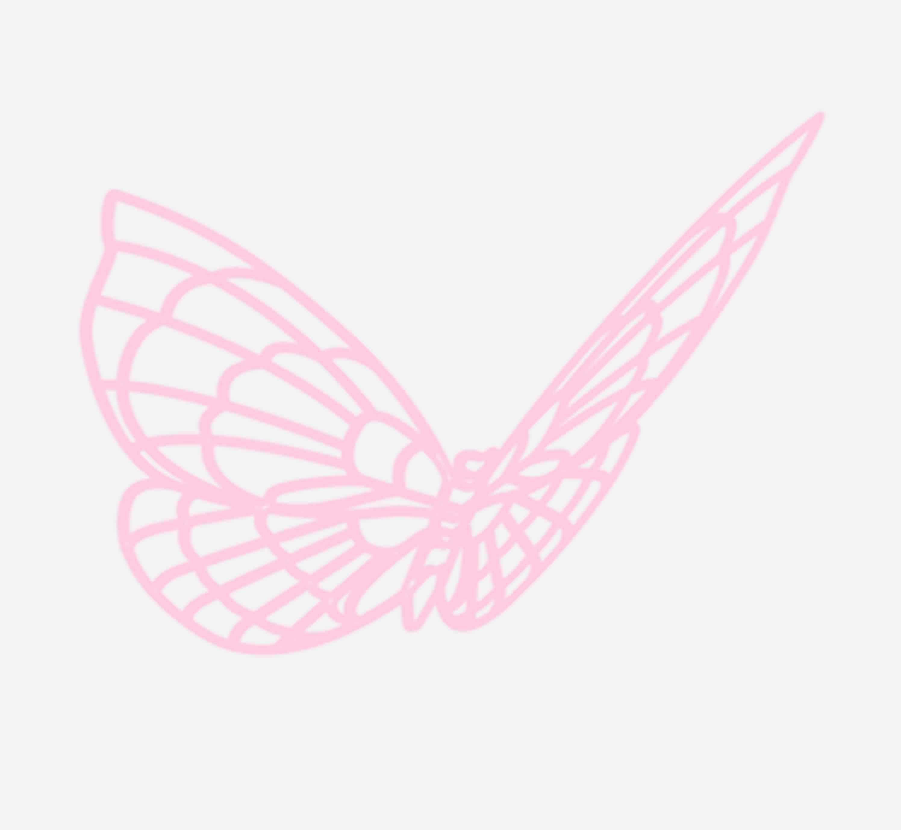 Blachere - Décor BUTTERFLY6 SUSPENSION 3D PAPILLON ROSE BIOPRINT