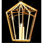 Blachere - Décor LANTERNA SUSPENSION LANTERNE BLANC CHAUD RECYPRINT LED