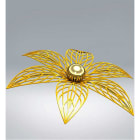 Blachere - Décor FLOWER10 SUSPENSION 3D FLEUR JAUNE BIOPRINT