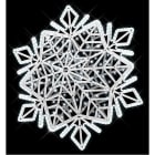 Blachere - Décor ALTO SUSPENSION FLOCON BLANC PUR RECYPRINT LED