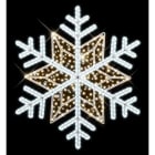 Blachere - Décor GIVRE SUSPENSION FLOCON BLANC CHAUD RECYPRINT LED