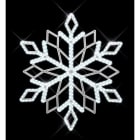 Blachere - Décor DENDRA SUSPENSION FLOCON BLANC PUR RECYPRINT LED