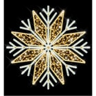 Blachere - Décor GRAND MIA SUSPENSION FLOCON BLANC CHAUD RECYPRINT LED