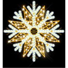 Blachere - LOCDécor suspension MIA SUSPENSION FLOCON BLANC CHAUD RECYPRINT LED