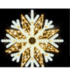 Blachere - Décor suspension MIA SUSPENSION FLOCON BLANC CHAUD RECYPRINT LED