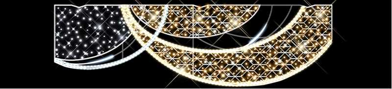 Blachere - Décor EWAN TRANSVERSAL LIGNE BLANC CHAUD RECYPRINT LED