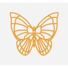 Blachere - BUTTERFLY2 à suspendre