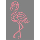 Blachere - Décor FLAMINGO SUSPENSION 2D FLAMANT ROSE BIOPRINT