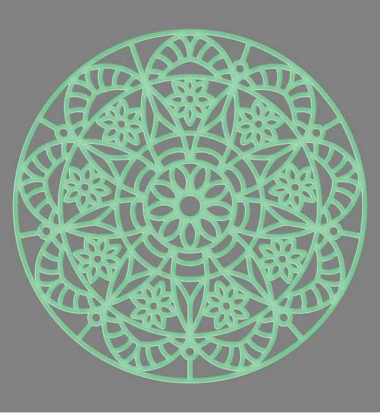 Blachere - Décor MANDALA 140 Fixation suspendue et pour plafond