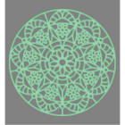 Blachere - Décor MANDALA 140 Fixation suspendue et pour plafond