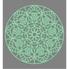 Blachere - Décor MANDALA 140 Fixation suspendue et pour plafond