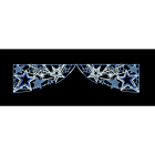 Blachere - Décor ASTRAL TRAVERSE TRANSVERSAL ETOILE BLANC PUR RECYPRINT LED