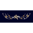 Blachere - Décor ASTRAL CHAIN TRANSVERSAL ETOILE BLANC CHAUD RECYPRINT LED