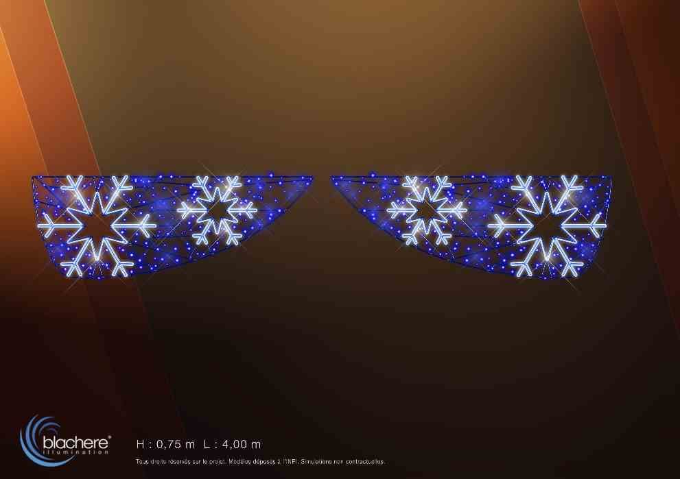 Blachere - dble flocons bleu-blc bioprin