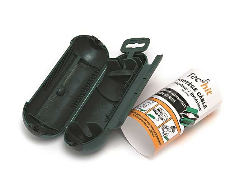 Blachere - COQUE PROTEGE CABLE Vert-usage extérieur-l'unité