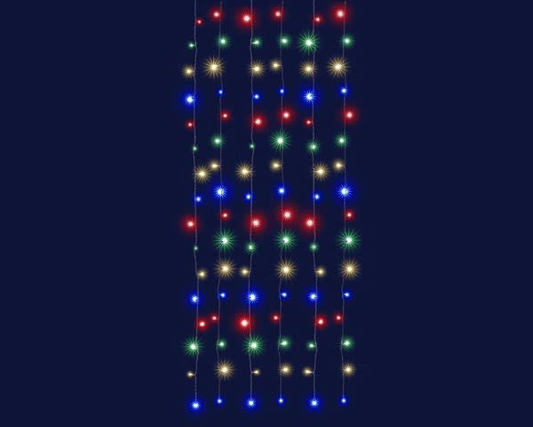 Blachere - RIDEAU BRILLANT LED OPAQ 2x2m