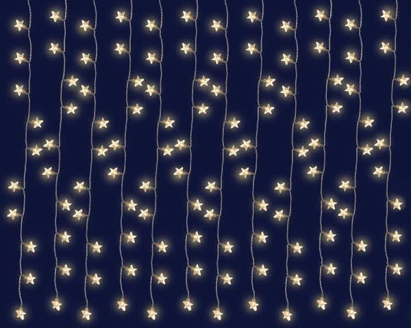 Blachere - RIDEAU DECO eTOILE LED - 2 x1m