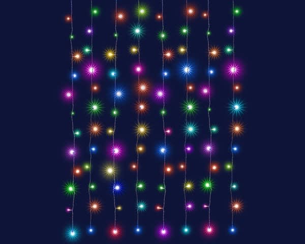 Blachere - RIDEAU LED RGB - 2m x 2m