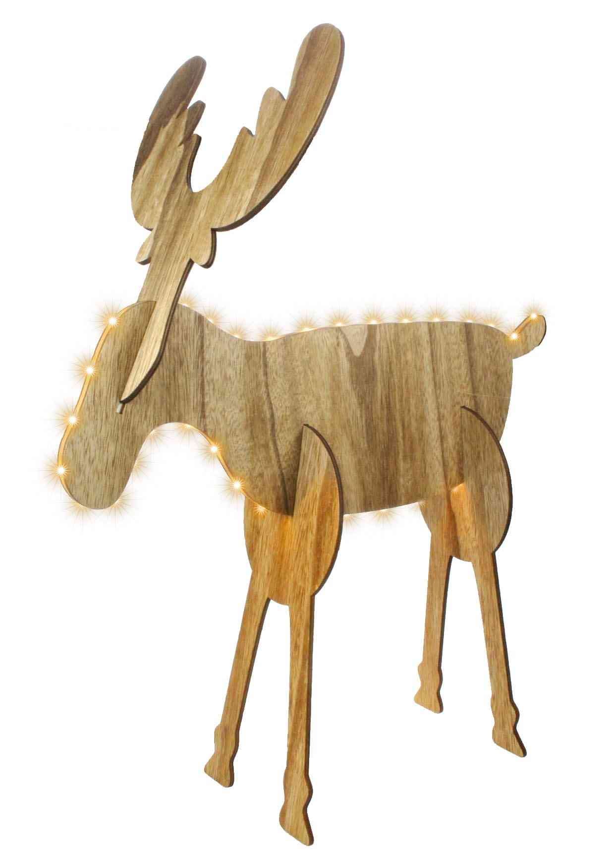 Blachere - PUZZLE EN BOIS 3D RENNE LED