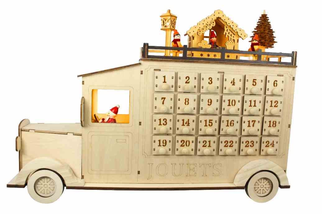 Blachere - CAMION LED CALENDRIER AVENT