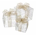 Blachere - 3 CADEAUX EN METAL MICRO LED