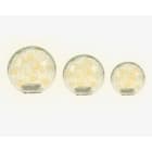 Blachere - 3 BOULES VERRE CLAIRE SOLAIRE
