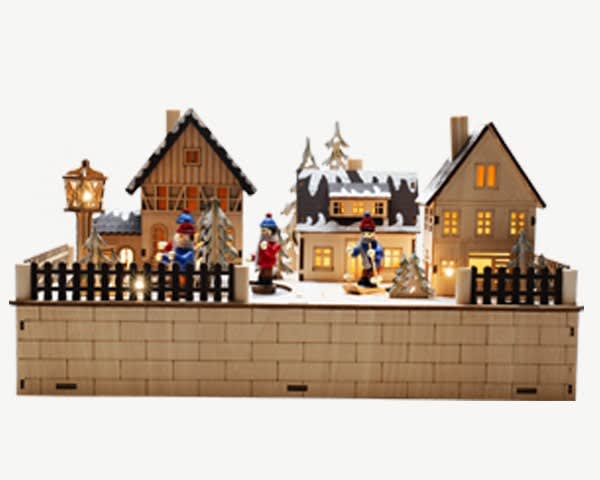 Blachere - VILLAGE BOIS LED PILES-SECTEUR