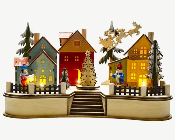 Blachere - VILLAGE BOIS LED PILES-SECTEUR