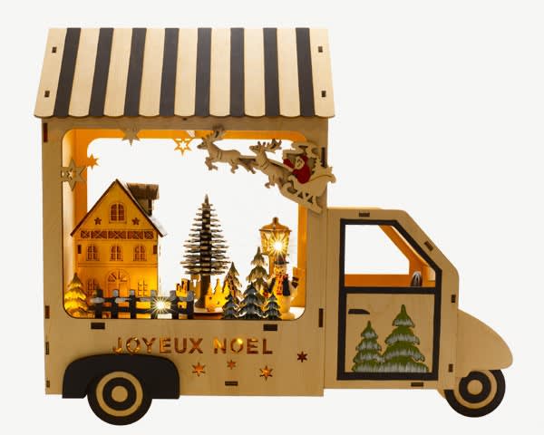 Blachere - VILLAGE CAMION BOIS LED