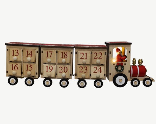 Blachere - TRAIN LED CALENDRIER AVENT