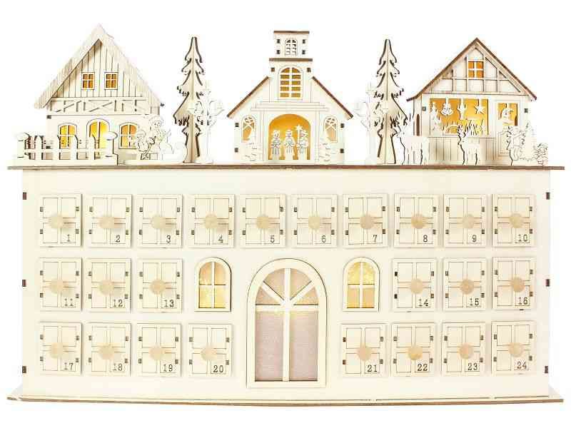 Blachere - MAISON LED CALENDRIER AVENT