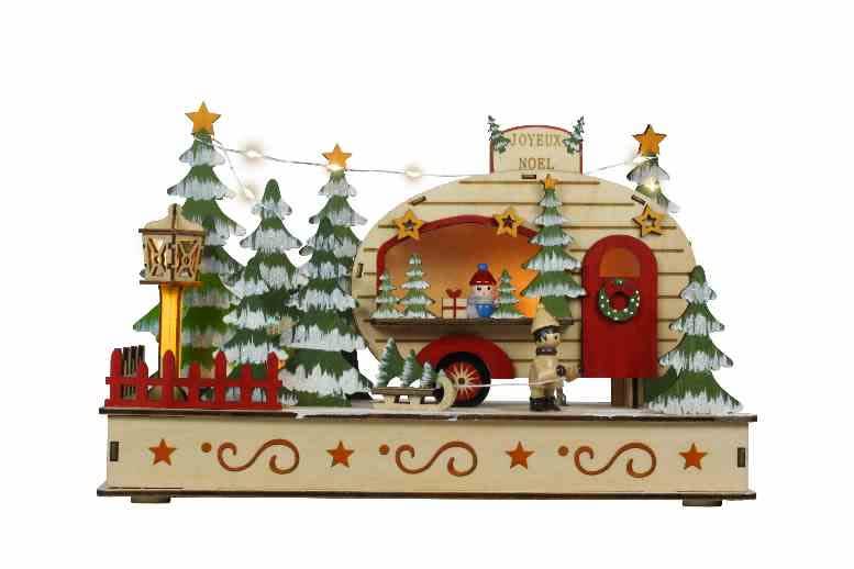 Blachere - MARCHE DE NOiL EN BOIS LED
