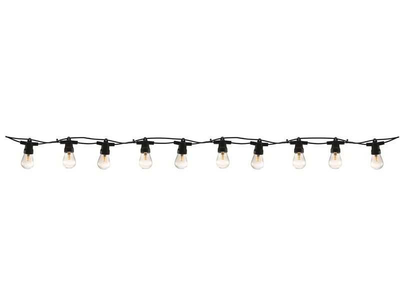 Blachere - GUIRL SOLAIR LED 10 AMPOULES 3,7V L:5m 240 SMD LED blc chd cable noir