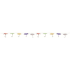 Blachere - GLDE LED SOLAR 10 DeCO PARAPLUIE 1,2V L:3m 10 LED blc chd