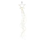 Blachere - CIMIER ETOILES + RIDEAUX POUR SAPIN D23cm H1,5m 116 microLED + 24 flash blc chd