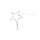 Blachere - CIMIER eTOILE FILANTE MICROLED D18cm L38cm 33 LED blc chd + 12 LED blc chd flash