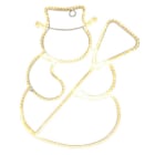 Blachere - BONHOMME NEIGE 35x47cm 24V- 288 LED BLCCHD fixe