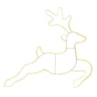 Blachere - RENNE LUMINEUX 63x57cm 24V 288 LED BLCCHD fixe cable argt transp - inter+ exter