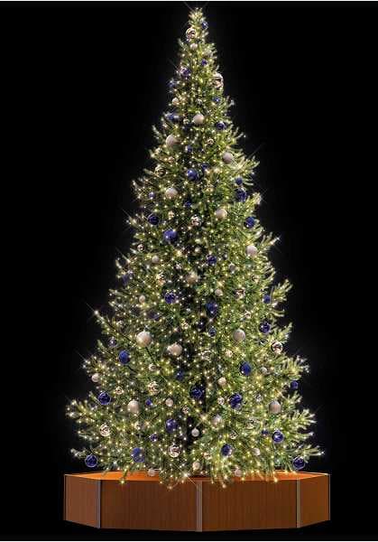 Blachere - KIT Déco Nordika - ARGENT Composé de 52 boules de décoration - M1 - 28 Boules