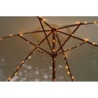 Blachere - RIDEAU MICROLEDSOLAIRE PARASOL L:1,2m - 96 MICROLEDBLCCHD fixe