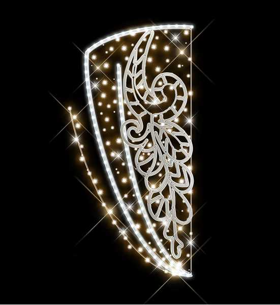 Blachere - DRAPE LIBERTY BLANC CHAUD