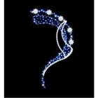 Blachere - Décor TIVANO POTEAU LIGNE BLEU RECYPRINT LED